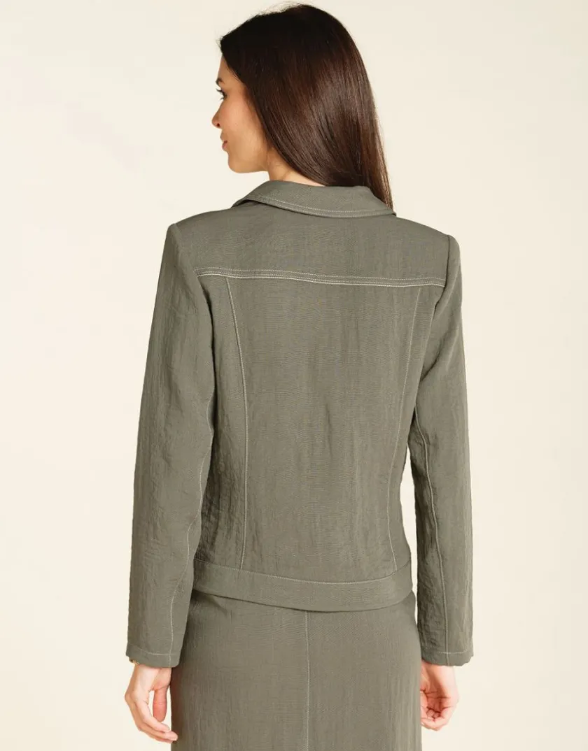 Best Veste chic kaki Habillées|Vestes