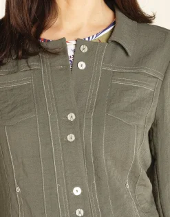 Best Veste chic kaki Habillées|Vestes