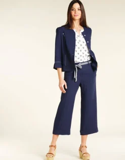 New Veste chic marine Habillées|Vestes