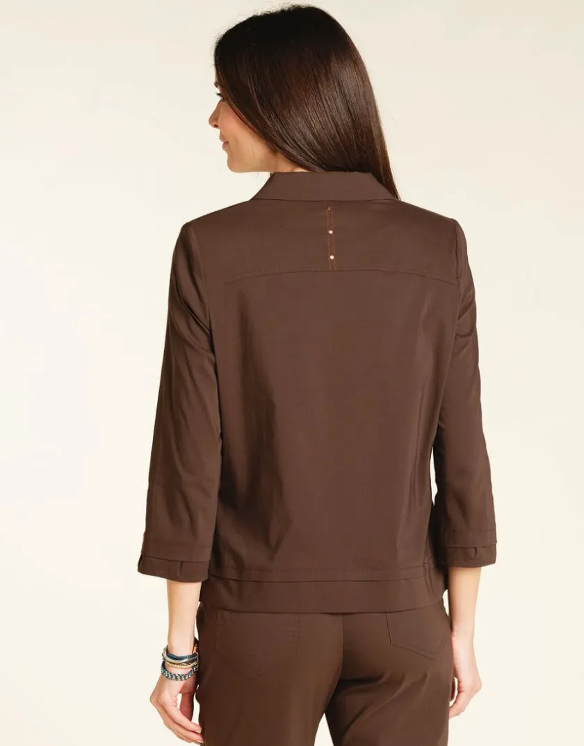 Best Veste chic marron Habillées|Vestes