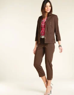 Best Veste chic marron Habillées|Vestes