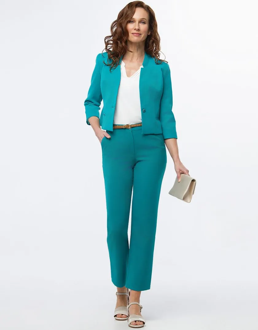 Fashion Veste chic émeraude Habillées|Vestes