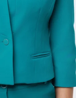 Fashion Veste chic émeraude Habillées|Vestes
