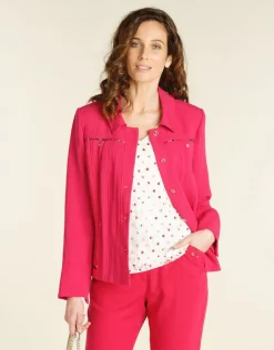 Outlet Veste chic rose fuchsia Habillées|Vestes