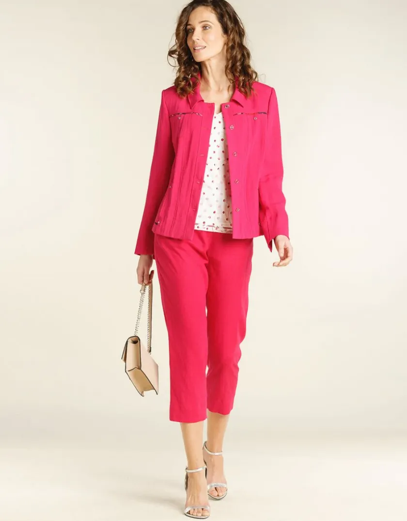 Outlet Veste chic rose fuchsia Habillées|Vestes