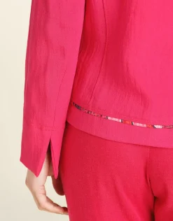 Outlet Veste chic rose fuchsia Habillées|Vestes