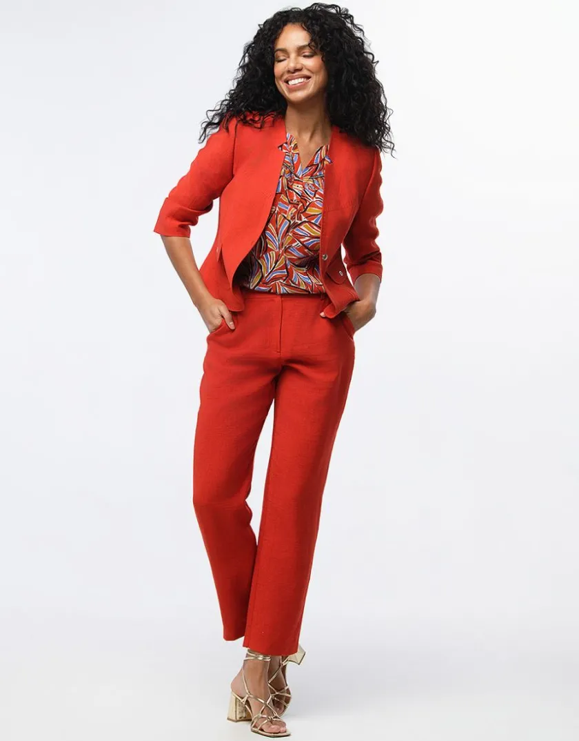 Hot Veste chic terracotta Habillées|Vestes