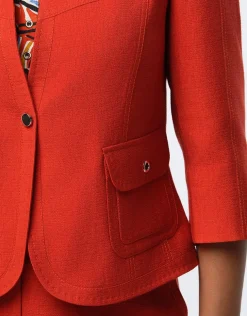 Hot Veste chic terracotta Habillées|Vestes