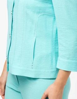 Discount Veste chic turquoise Habillées|Vestes