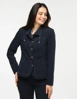 Clearance Veste cintrée marine Habillées|Vestes