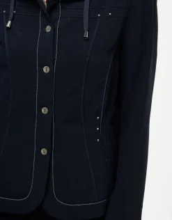 Clearance Veste cintrée marine Habillées|Vestes