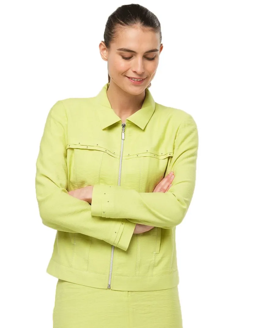Outlet Veste droite vert anis Habillées|Vestes
