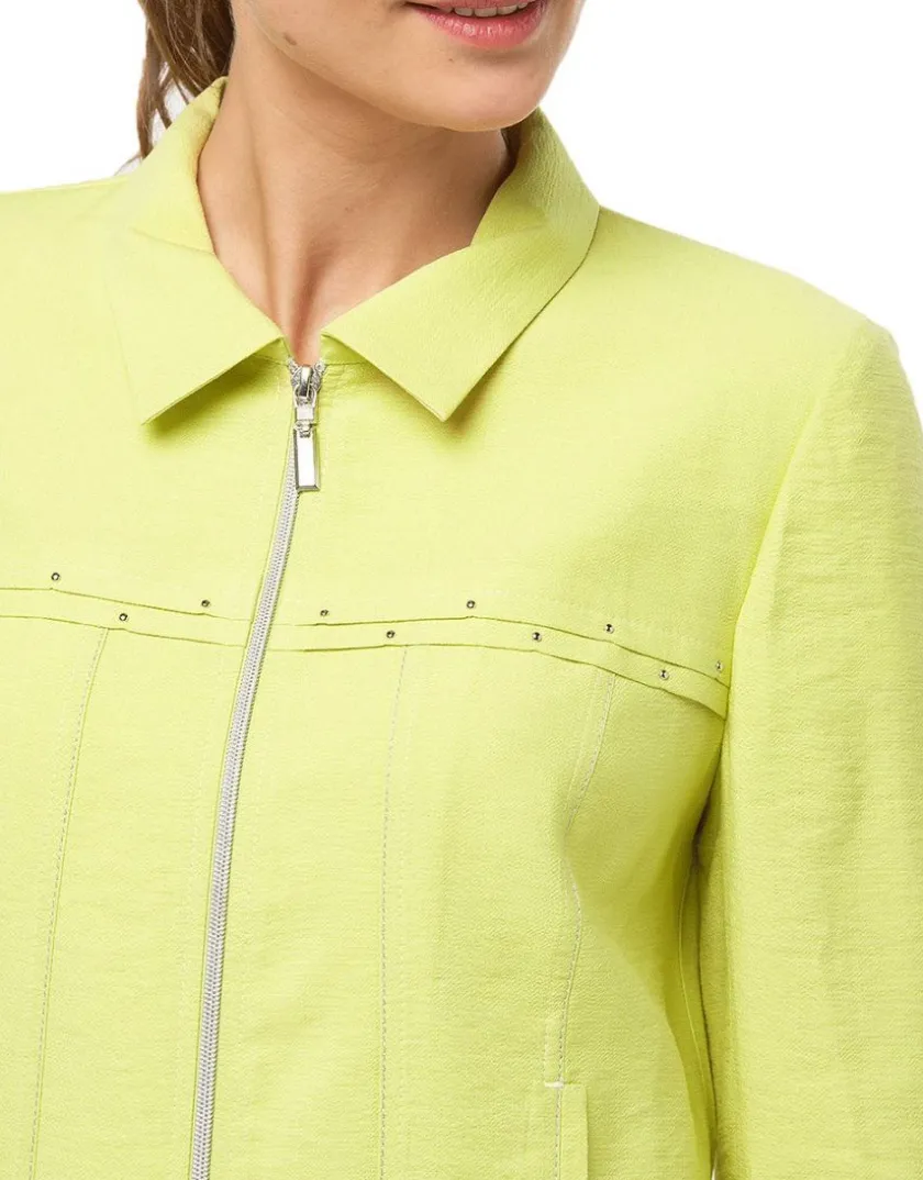 Outlet Veste droite vert anis Habillées|Vestes