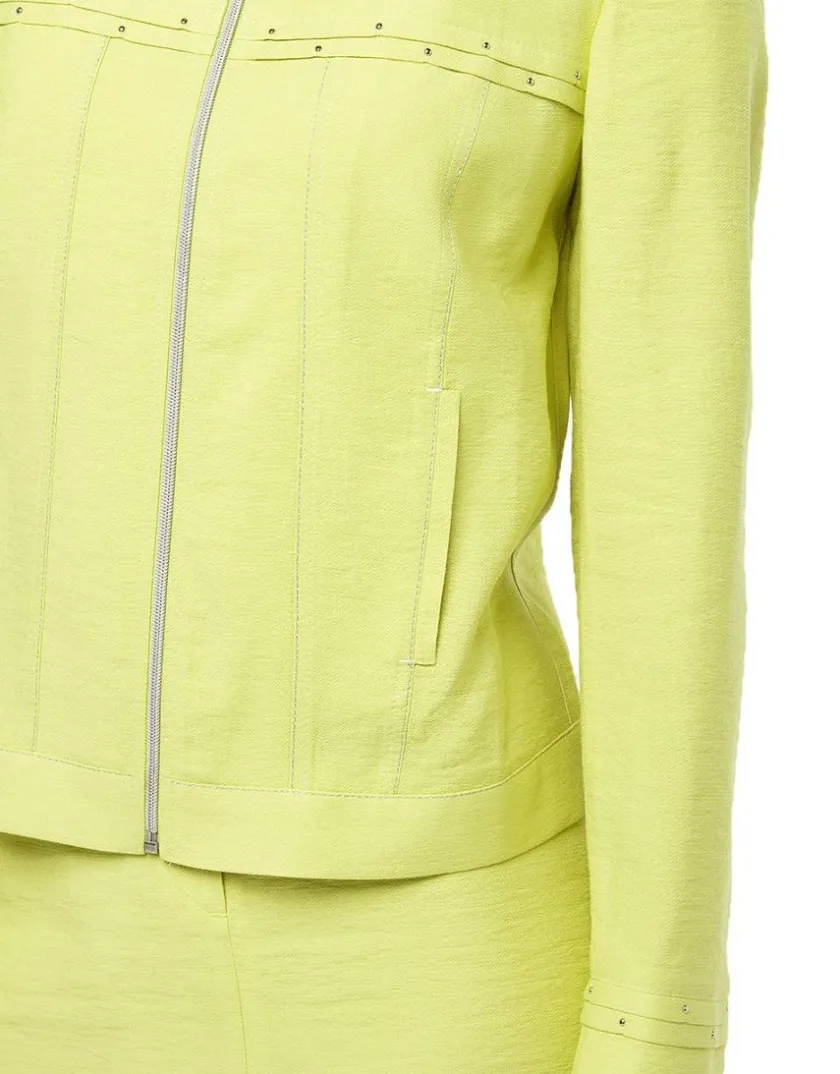 Outlet Veste droite vert anis Habillées|Vestes