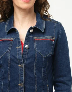 New Veste en jean brut coton Casual|Vestes