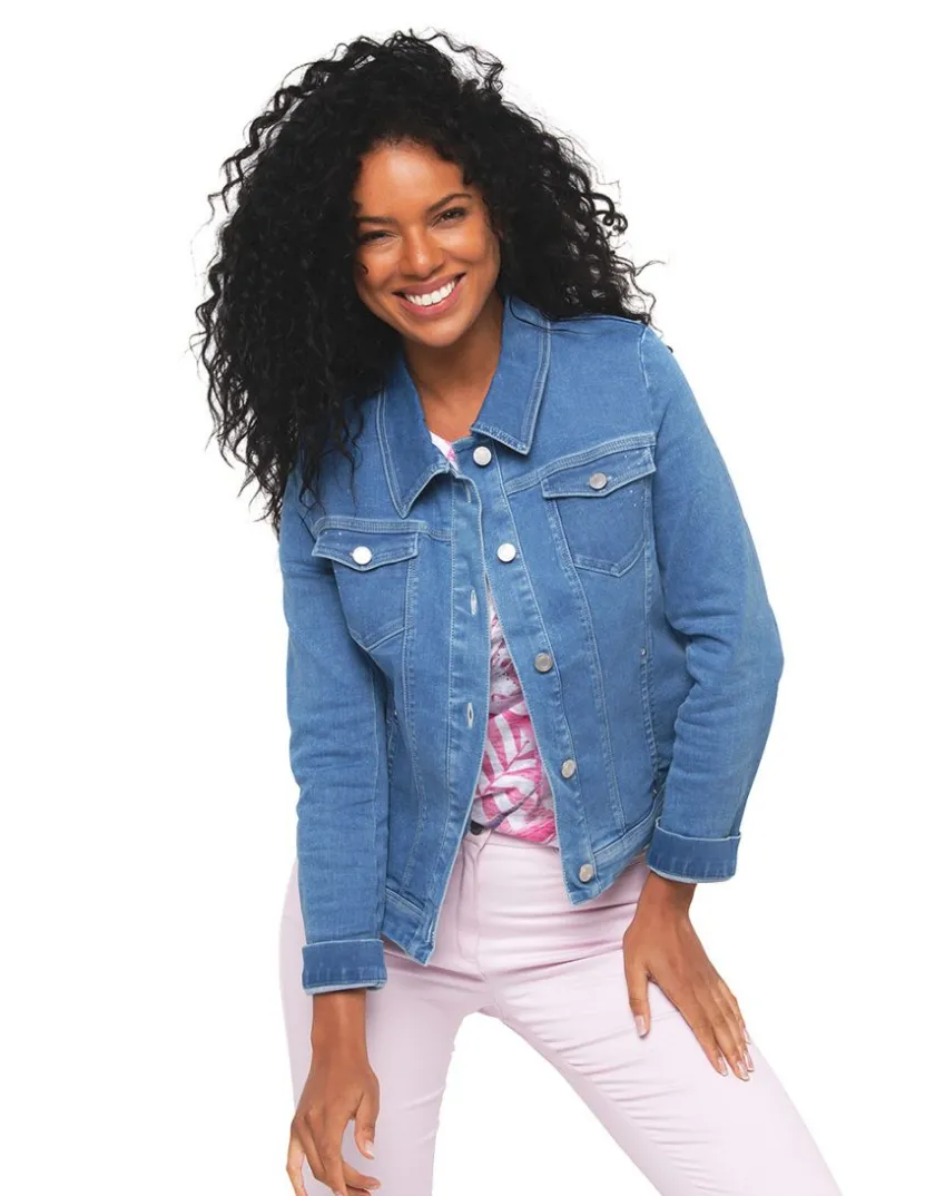 Clearance Veste en jean stone Casual|Vestes