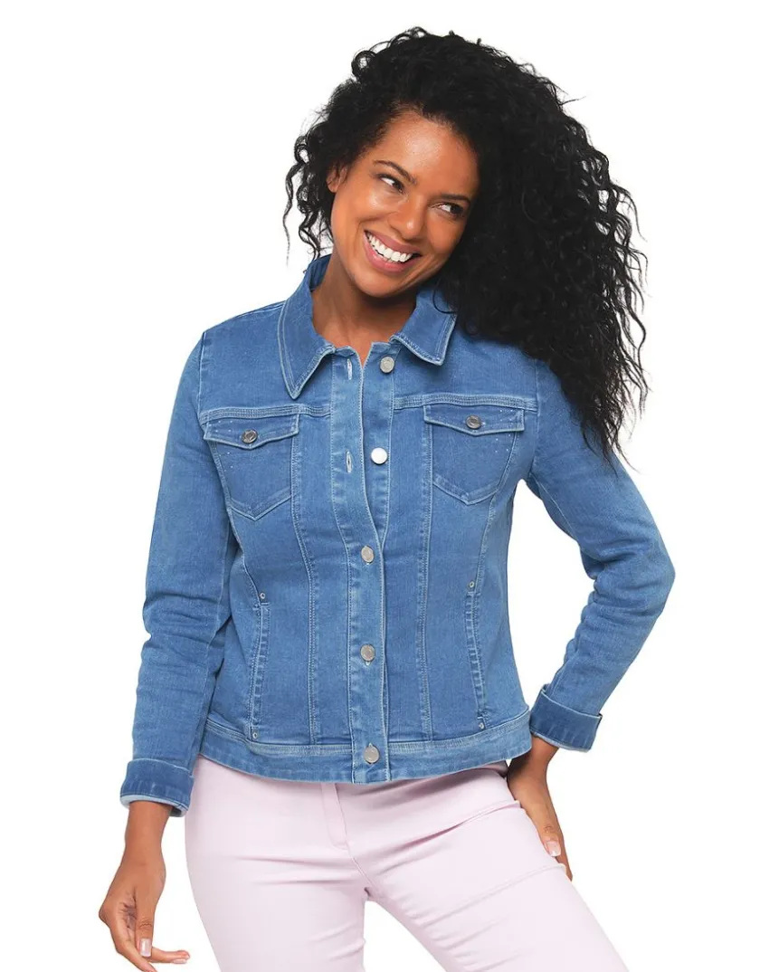 Clearance Veste en jean stone Casual|Vestes