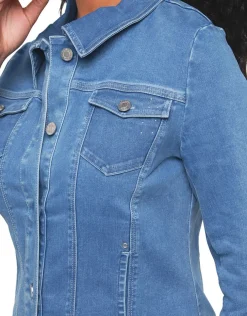 Clearance Veste en jean stone Casual|Vestes