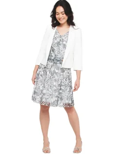 Online Veste habillée écrue Habillées|Vestes