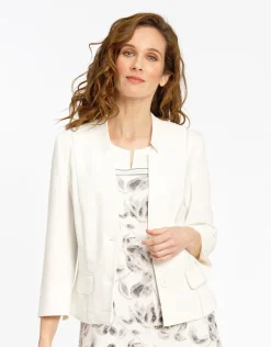 Clearance Veste habillée écrue Habillées|Vestes