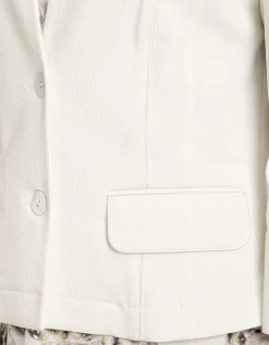 Clearance Veste habillée écrue Habillées|Vestes
