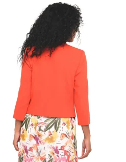 Fashion Veste habillée orange Habillées|Vestes