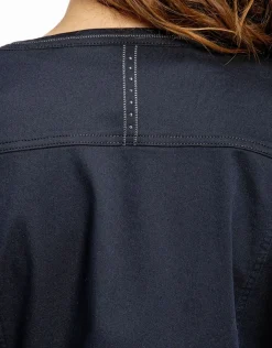 Hot Veste jean denim sans col Casual|Vestes