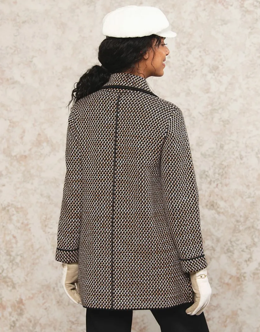 Discount Veste longue jacquard Habillées|Vestes