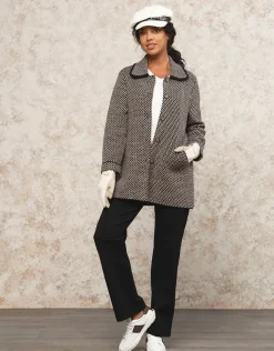 Discount Veste longue jacquard Habillées|Vestes