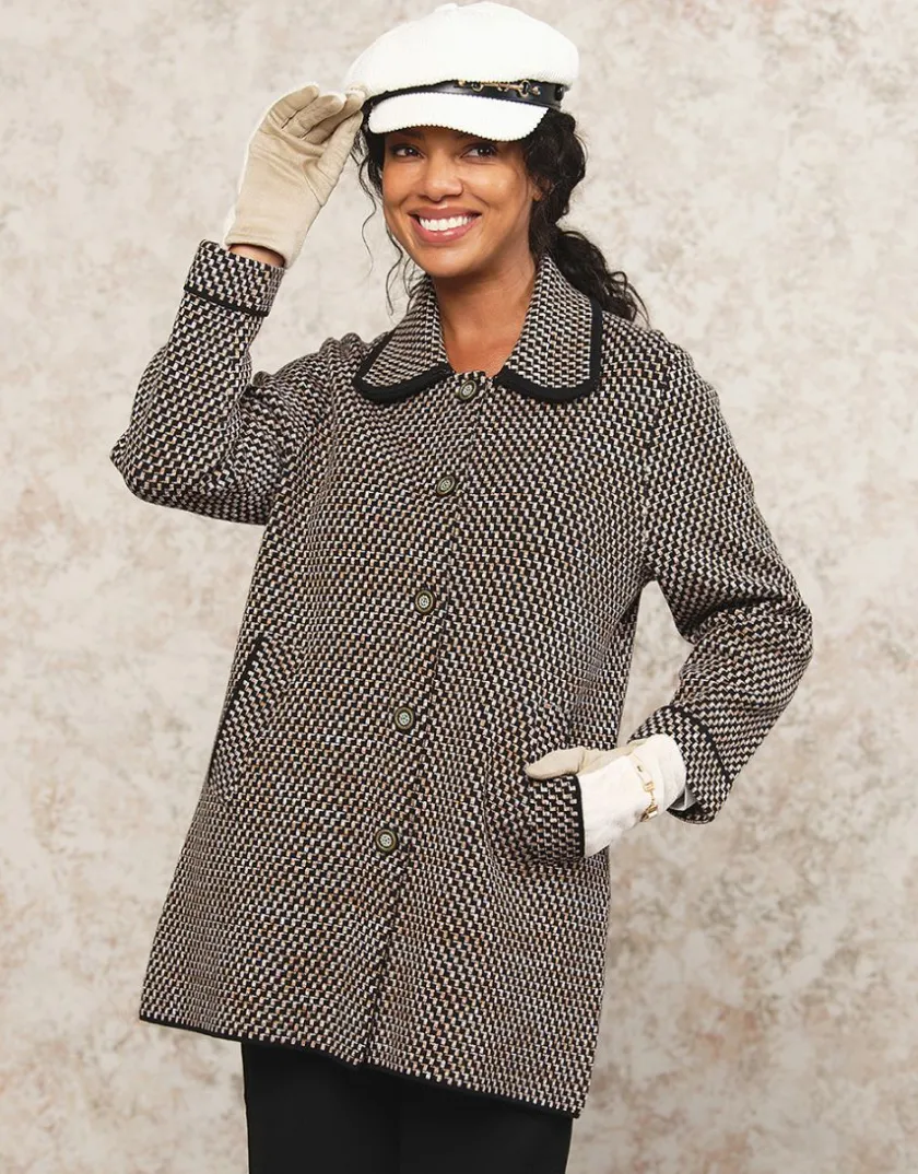 Discount Veste longue jacquard Habillées|Vestes