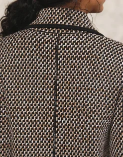 Discount Veste longue jacquard Habillées|Vestes