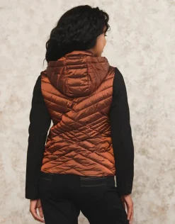 Best Veste matelassée cuivrée Doudounes|Casual
