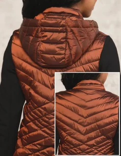 Best Veste matelassée cuivrée Doudounes|Casual
