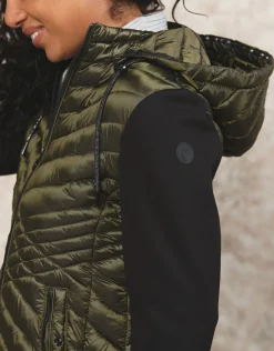 Outlet Veste matelassée kaki Doudounes|Casual