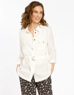 Online Veste saharienne écrue Casual|Vestes