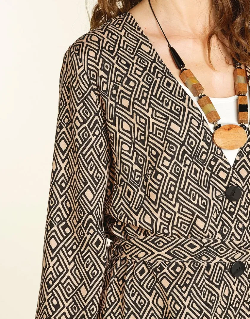 Best Veste saharienne imprimée Habillées|Vestes