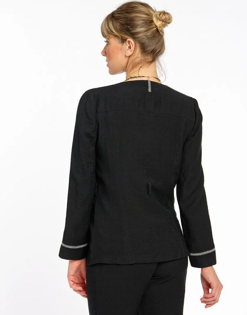 Sale Veste saharienne noire Casual|Vestes