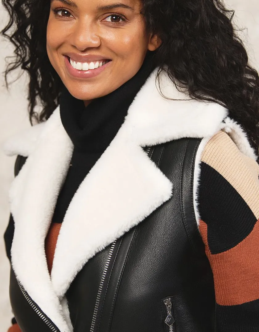Discount Veste sans manches noir Parkas