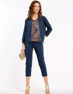 Best Veste sport chic marine Casual|Vestes
