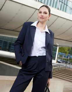 Discount Veste tailleur bleu Habillées|Vestes