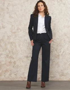 Discount Veste tailleur bleu Habillées|Vestes