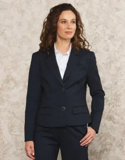 Discount Veste tailleur bleu Habillées|Vestes