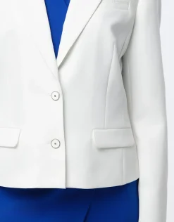 Outlet Veste tailleur chic écru Habillées|Vestes