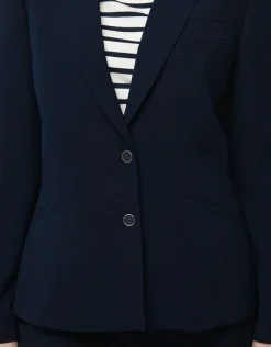 Hot Veste tailleur crêpe Habillées|Vestes