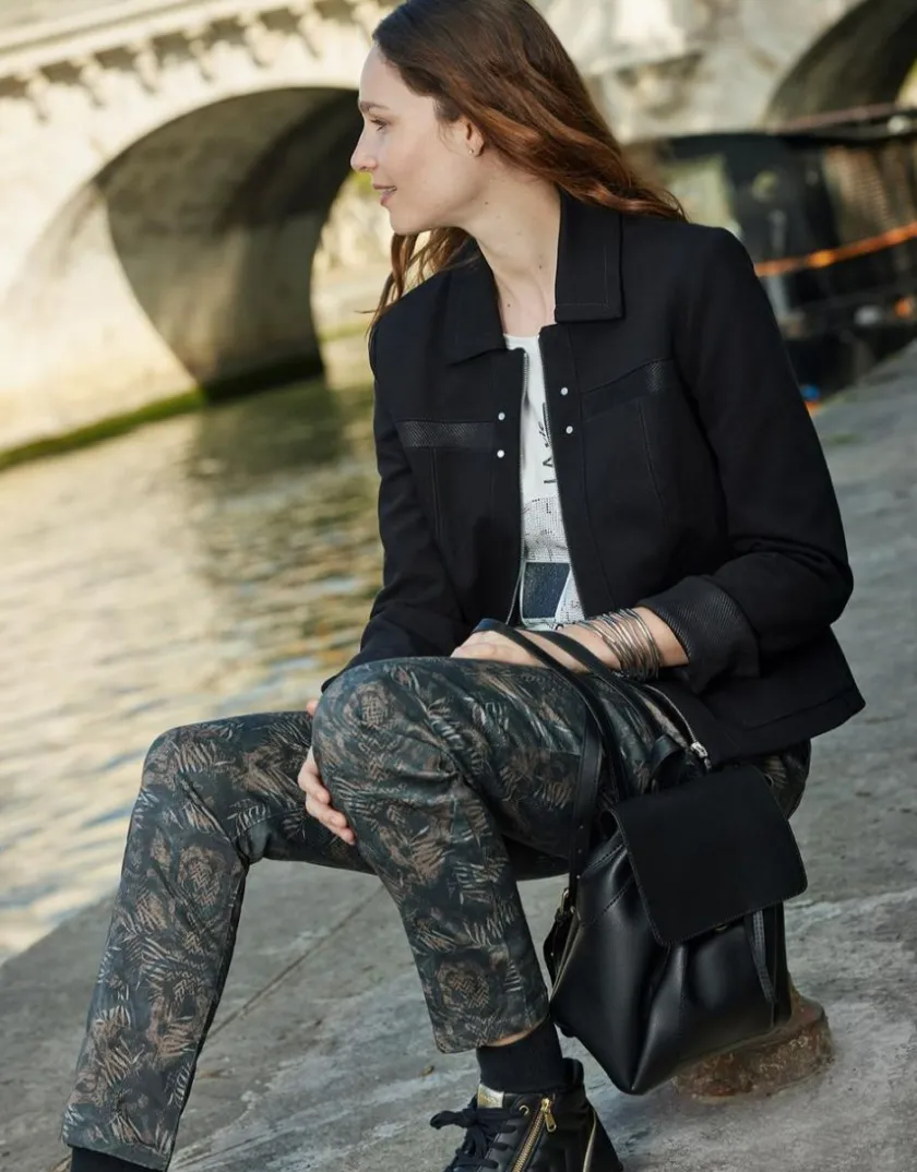Hot Veste tailleur noire chic Habillées|Vestes