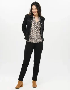 Hot Veste tailleur noire chic Habillées|Vestes