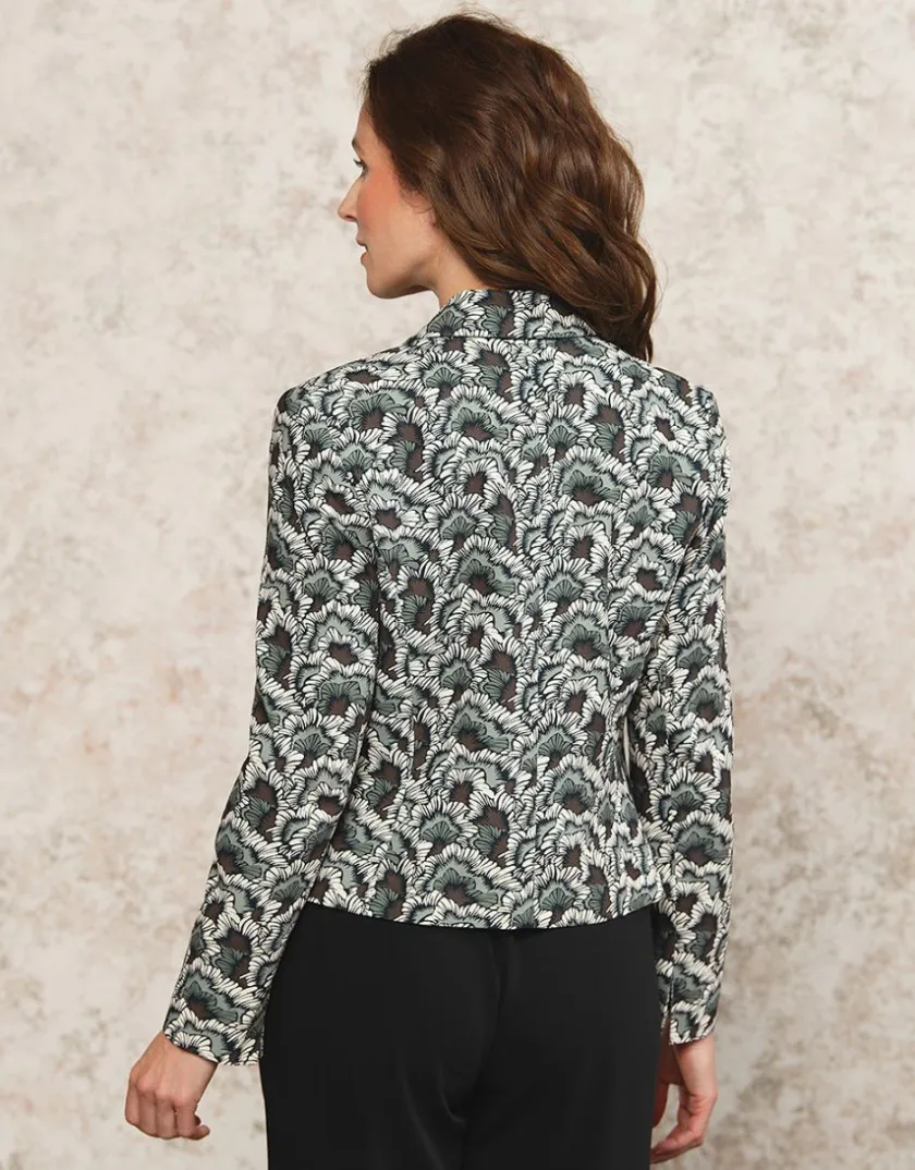 Hot Veste tailleur verte Habillées|Vestes