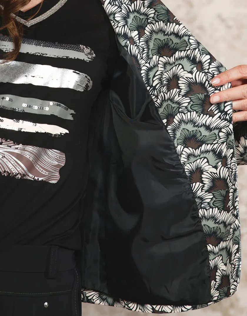 Hot Veste tailleur verte Habillées|Vestes