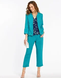 Discount Veste tendance 100% lin Habillées|Vestes