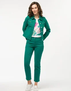 Clearance Veste verte coton Casual|Vestes